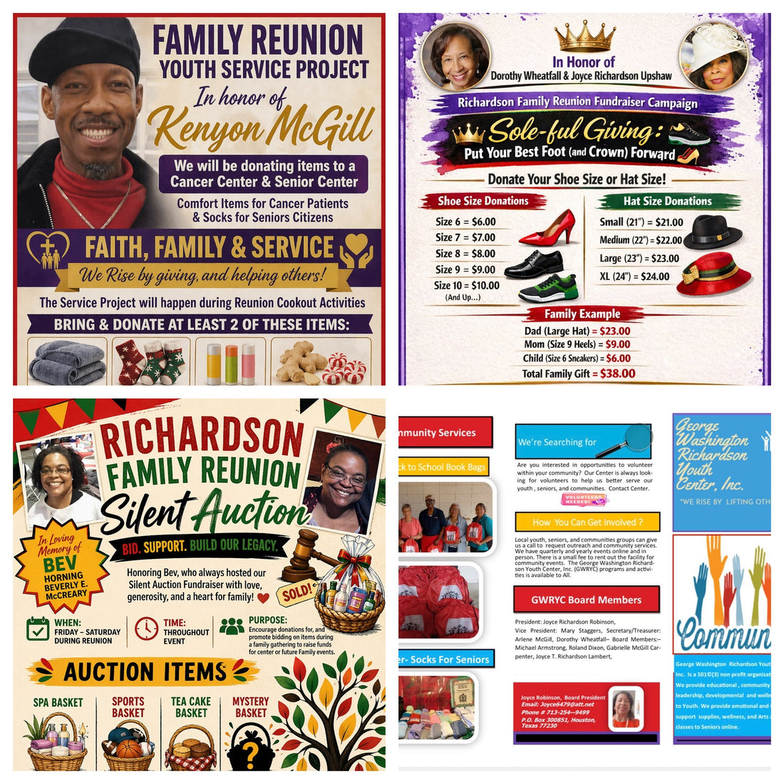 Family Reunion Giving & Legacy Initiatives