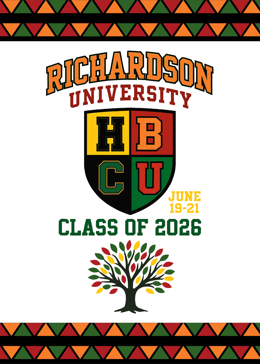 Adult Fancy Crest Tee